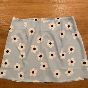 Princess Polly Skirt with Flowers